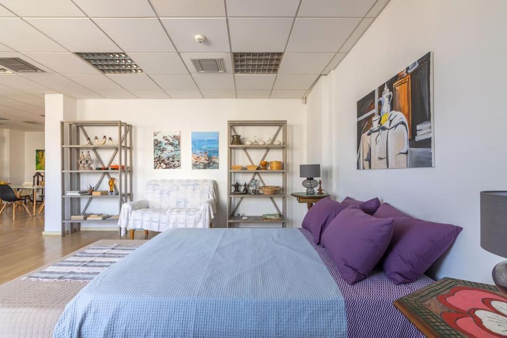 Downtown Spacious Loft Apartment Just 3 Minutes From City Centre Heraklion  Exterior photo